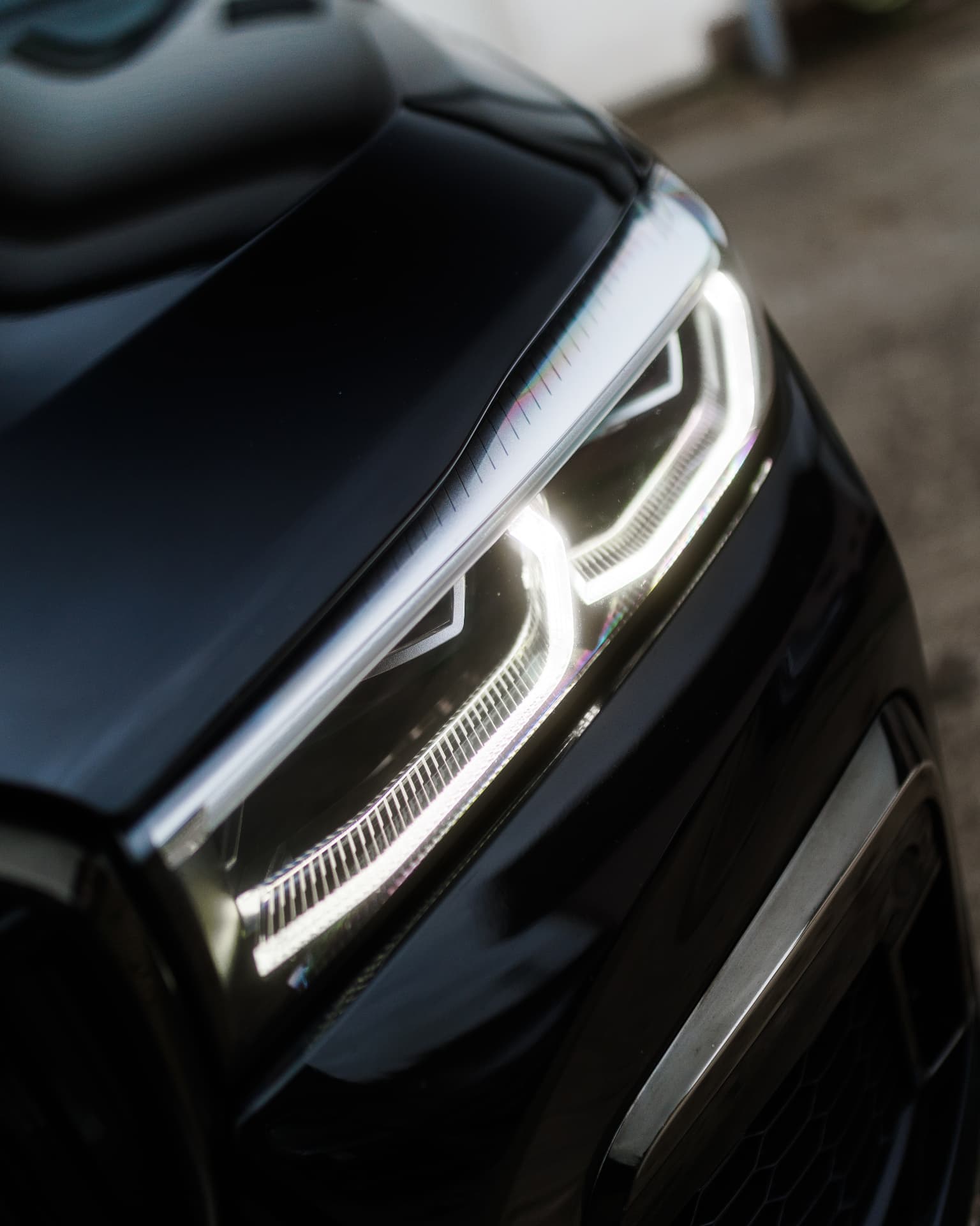 Leštenie a detailing — BMW 7
