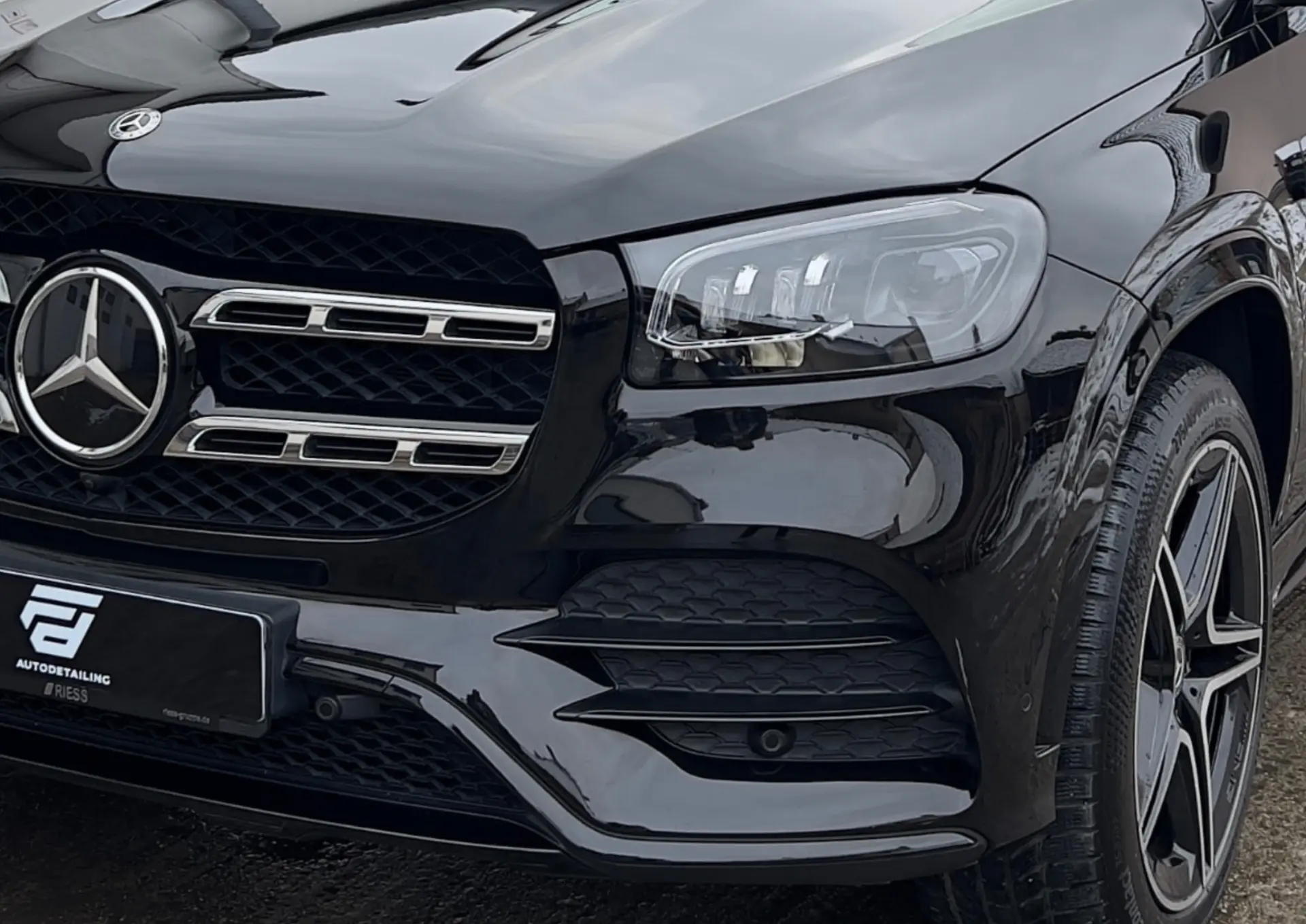 Leštenie a detailing — Mercedes-Benz GLS