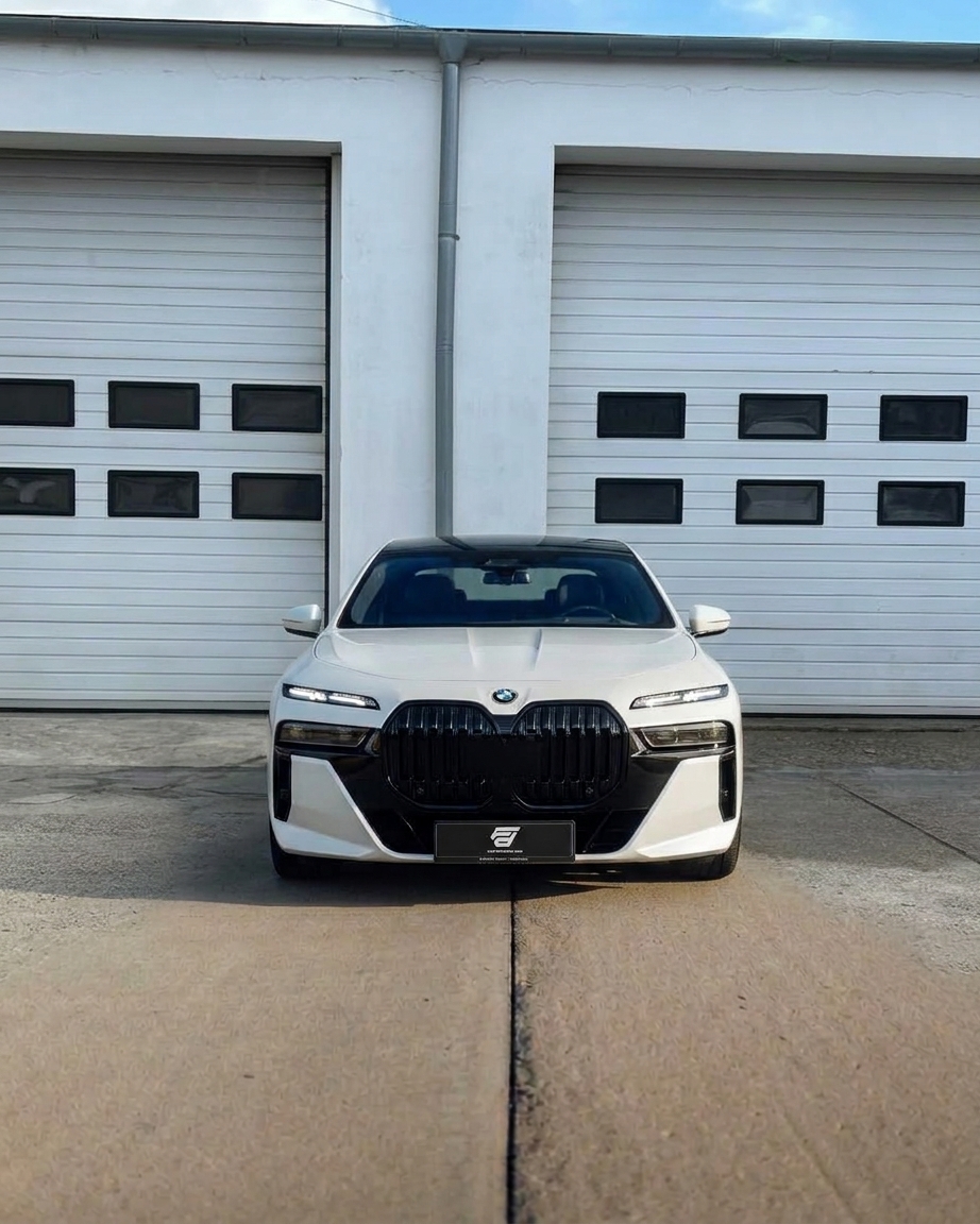 PPF ochranné fólie — BMW 7 — PPF na celú prednú časť