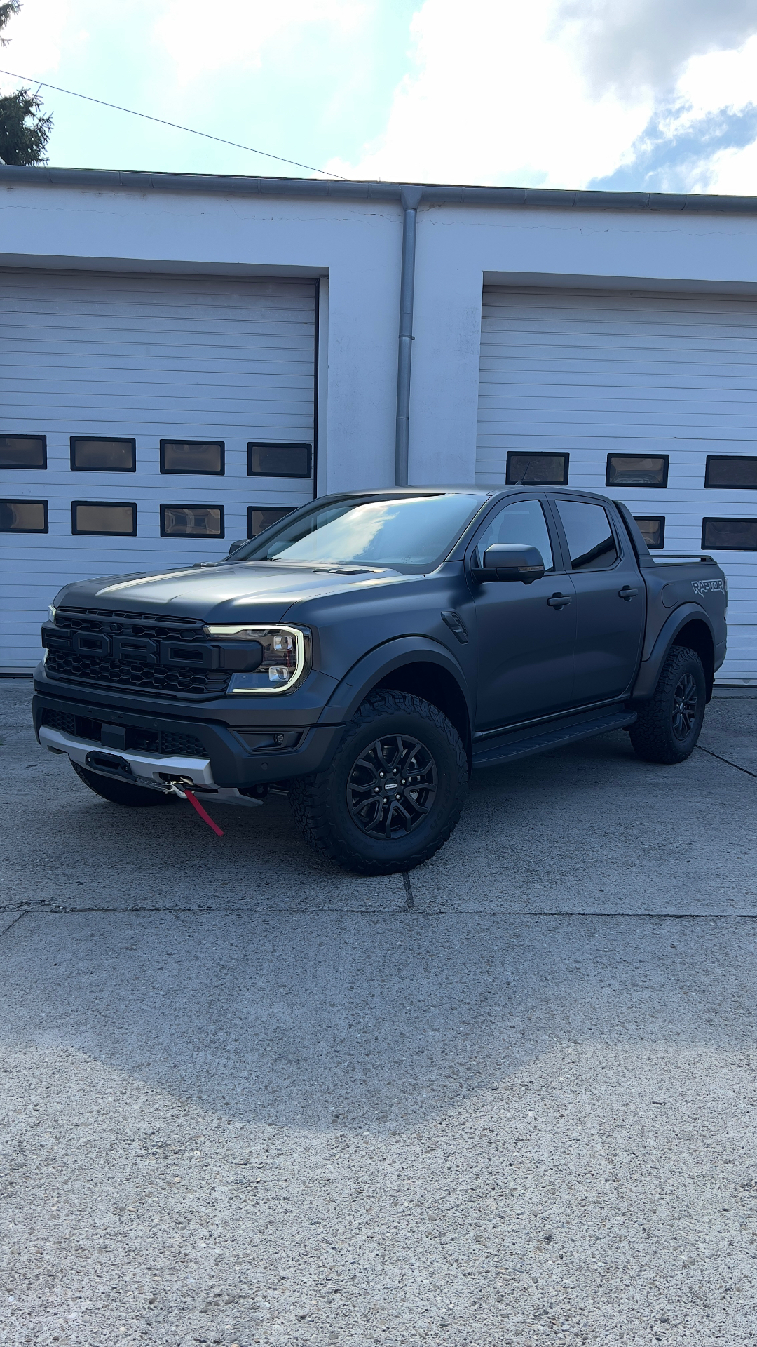 PPF ochranné fólie — Ford Raptor — Z lesku do matu